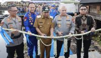 danau Bangkau peresmian pos patroli perairan Polda Kalsel di Desa Bangkau HSS