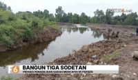Kondisi Sungai Kurau di Desa Kurau Utara Tanah Laut setelah normalisasi dan pengerukan untuk mengurangi banjir tahunan di Kecamatan Kurau