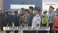 Apel pembukaan Posko Angkutan Laut Lebaran 2026 di Pelabuhan Trisakti Banjarmasin