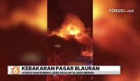 Kebakaran melanda ruko dan rumah di kawasan Blauran Banjarmasin