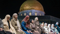 Kompleks Masjid Al-Aqsa di Yerusalem yang Israel tutup aksesnya bagi jemaah Muslim Palestina selama 11 hari di bulan Ramadan 2026