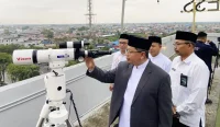 Menteri Agama RI Nasaruddin Umar membacakan hasil sidang isbat penetapan 1 Syawal 1447 Hijriah Idulfitri jatuh pada Sabtu 21 Maret 2026 di Jakarta Pusat