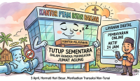 Peringati Jumat Agung, Kantor Pelayanan PTAM Intan Banjar Tutup Sementara 3 April