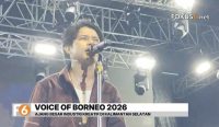Voice of Borneo 2026 penuh dengan ribuan penonton