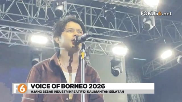 Voice of Borneo 2026 penuh dengan ribuan penonton