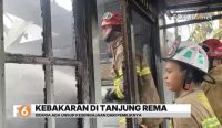 Rumah di Desa Tanjung Rema Martapura ludes dilalap api. Insiden itu diduga akibat unsur kesengajaan