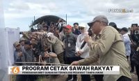 program cetak sawah rakyat 2026 di tanah laut dengan teknologi drone