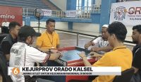 Kejurprov ORADO Kalsel 2026 resmi digelar di Banjarbaru. Kegiatan ini berlangsung di GOR Rudi Resnawan pada Minggu, 19 April 2026.