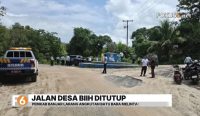 Jalan Desa Biih akhirnya ditutup akibat angkutan batu bara