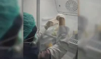Kepala Loka POM Tabalong Taufiqurrahman memberikan keterangan soal investigasi keracunan massal 53 siswa SMKN 1 Amuntai HSU setelah mengonsumsi menu MBG mie ayam