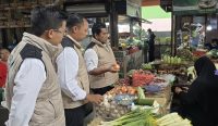 Satgas Pangan Polda Kalsel cek harga bapokting di Pasar Kuripan Banjarmasin