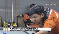 Turnamen biliar di Tanah Bumbu diikuti 64 peserta dari berbagai daerah. Ajang ini jadi bagian peringatan HUT ke-23 Tanah Bumbu.