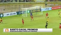 Barito Putera pesta gol 8-3 atas Persipal Palu di Stadion 17 Mei. Namun kemenangan ini belum cukup bawa Barito promosi ke Liga 1.