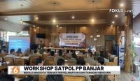 Satpol PP Banjar melatih 85 anggota Linmas menghadapi situasi bencana melalui workshop penyelamatan dan evakuasi
