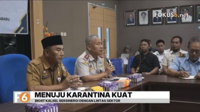 Balai Karantina Hewan, Ikan dan Tumbuhan Kalimantan Selatan memperkuat sinergi pelayanan karantina bersama stakeholder
