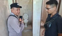 Pekerja perusahaan di Batibati Tanahlaut ditemukan meninggal di toilet. Polisi memastikan tidak ada tanda kekerasan pada tubuh korban.