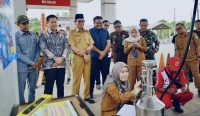 Pemkab Balangan melalui Disperindag memeriksa takaran BBM di SPBU Paringin