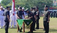 Pangdam XXII Tambun Bungai memimpin pelantikan 314 prajurit baru TNI AD di Banjarbaru.