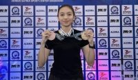 Karateka Polda Kalsel meraih medali emas dan perunggu pada National Karate Championship Piala Rektor Udinus II 2026 di Semarang.