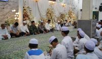 Pemkab Balangan mengapresiasi peran Majelis Ta’lim Riyadhul Muhibbin dalam pembinaan akhlak dan persaudaraan.