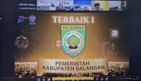 Pemkab Balangan meraih peringkat pertama Penghargaan Penerapan Kebijakan Pro-Karier ASN Regional VIII BKN.