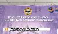 FKG Universitas Lambung Mangkurat berhasil memenuhi seluruh kuota mahasiswa baru 2026. Tingkat persaingan penerimaan mencapai satu banding sepuluh.