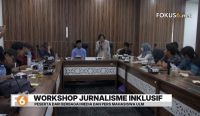 Universitas Lambung Mangkurat bersama AJI dan LK3 menggelar workshop jurnalisme inklusif di Banjarmasin yang diikuti puluhan jurnalis dan pers mahasiswa.