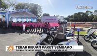 Polda Kalsel menyalurkan 2.244 paket sembako kepada warga kurang mampu, korban PHK, dan masyarakat terdampak ekonomi