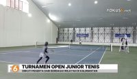 Ratusan petenis muda mengikuti Turnamen Open Junior Tenis Lapangan Se-Kalimantan di Pelaihari. Kejuaraan ini menjadi ajang pembinaan