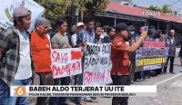 Polda Kalsel menegaskan penyidikan dugaan pelanggaran UU ITE terhadap Ali Ridhok alias Babeh Aldo berjalan sesuai prosedur hukum
