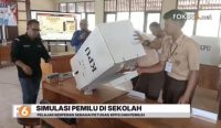 KPU Kabupaten Tanah Laut menggelar simulasi pemilu di SMA Negeri 1 Bajuin untuk meningkatkan pemahaman pelajar