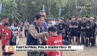SSB Batuah memastikan gelar juara Piala Soeratin U-15 Kabupaten Banjar setelah mengalahkan SBM Martapura melalui adu penalti.