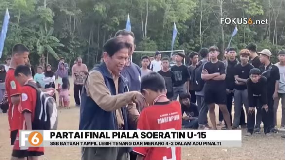 SSB Batuah memastikan gelar juara Piala Soeratin U-15 Kabupaten Banjar setelah mengalahkan SBM Martapura melalui adu penalti.
