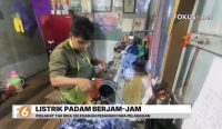 Pemadaman listrik di Kabupaten Banjar berdampak pada usaha penjahit. Mesin jahit tidak dapat beroperasi