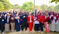 DKP3 Balangan mengajak pelajar membiasakan konsumsi sayur dan buah melalui Gerakan Suka Sayur dan Buah
