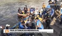 Seorang pria tanpa identitas diduga tenggelam saat mengambil helm yang jatuh ke Sungai Martapura di kawasan Menara Siring Pandang, Banjarmasin.