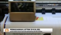 Pengusaha percetakan di Banjarbaru mengaku pemadaman listrik menghambat produksi dan memicu kekhawatiran terhadap usia mesin cetak.