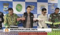 Polresta Banjarmasin mengamankan 16 ribu bungkus rokok tanpa peringatan kesehatan dari Surabaya. Polisi masih memburu pengirimnya.