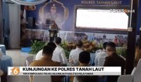 Polres Tanah Laut masuk lima besar Kompolnas Award 2026. Tim juri mengecek program, pelayanan publik, dan hubungan polisi dengan masyarakat.