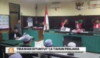 Tirawan dituntut 1 tahun 6 bulan dalam perkara pemalsuan surat tanah. Tuntutan itu menuai sorotan kuasa hukum PT AGM.