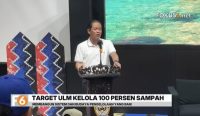 Hanif Faisol Nurofiq mendorong Universitas Lambung Mangkurat mengelola sampah secara mandiri hingga 100 persen.
