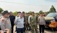 Haji Isam memimpin operasi penanganan karhutla di Kalimantan Selatan atas mandat Presiden Prabowo.