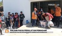 Sebanyak 22 relawan damkar Tanah Laut menerima peralatan pinjam pakai dari pemda untuk memperkuat kesiapan menghadapi kebakaran.