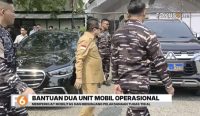 Yayasan Mahathir Mohammad Zain menyerahkan dua mobil operasional kepada Kodaeral XIII Tarakan untuk mendukung mobilitas dan tugas TNI AL.