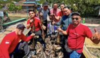 Festival Ikan Sapu-Sapu di Sungai Kemuning, Banjarbaru Selatan, menghasilkan tangkapan hingga 174 kilogram