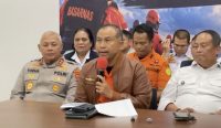 Memasuki hari ketiga pencarian KM Virgo Transport 8, Basarnas menyiapkan drone underwater untuk mengecek bagian dalam kapal