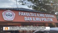 ULM naik ke peringkat 38 nasional dalam SIR 2026 dari posisi 48 pada 2025. ULM juga menjadi perguruan tinggi tertinggi di Kalimantan.