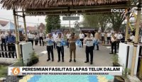Wali Kota Banjarmasin Muhammad Yamin meresmikan tiga fasilitas baru di Lapas Kelas IIA Banjarmasin untuk mempermudah layanan dan membekali warga binaan.