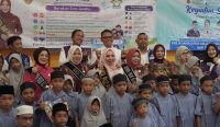 Bunda PAUD Kotabaru Suci Anisa Rusli mendampingi advokasi Bunda PAUD Kalsel untuk mendorong pola hidup aktif, kesehatan, dan tumbuh kembang anak.