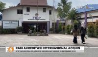 Sembilan program studi sarjana FKIP ULM meraih akreditasi internasional ACQUIN dari Jerman yang berlaku hingga 30 September 2032.